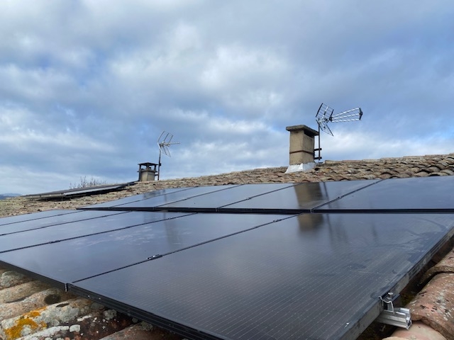 Installation photovoltaïque près de Valence, Montélimar, Éconergies