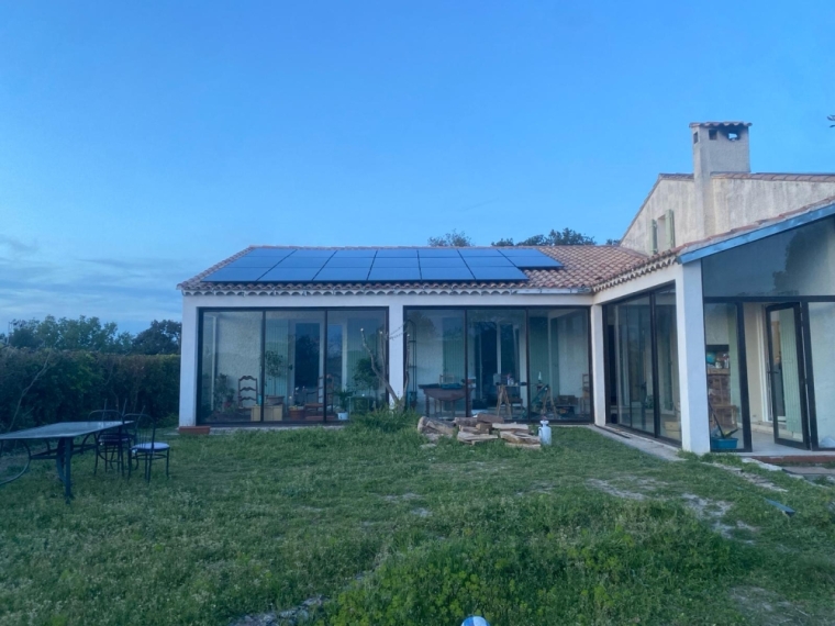 Installation photovoltaïque entre Avignon et Orange, Montélimar, Éconergies