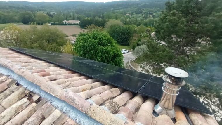 Installation photovoltaïque près de Montélimar, Montélimar, Éconergies