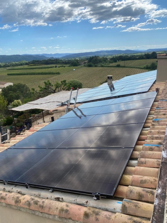 Installation photovoltaïque près de Aix en Provence, Montélimar, Éconergies