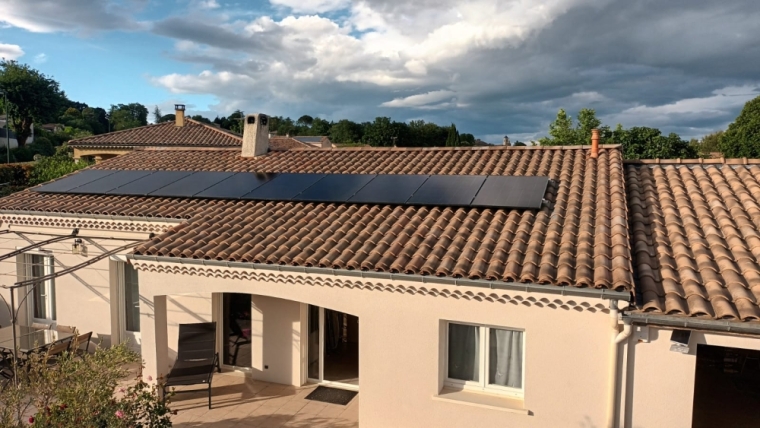 Installation photovoltaïque près de Montélimar, Montélimar, Éconergies