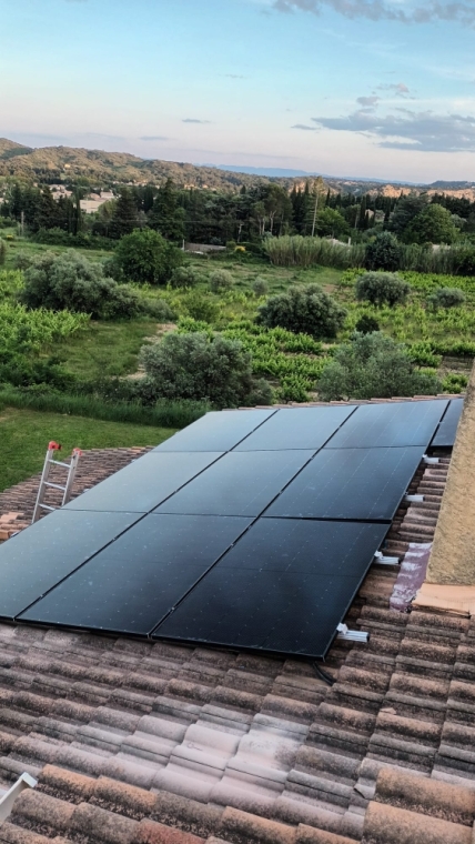 Installation photovoltaïque près d'Avignon, Montélimar, Éconergies