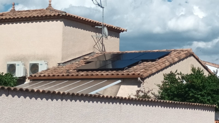 Installation photovoltaïque près de Montpellier, Montélimar, Éconergies