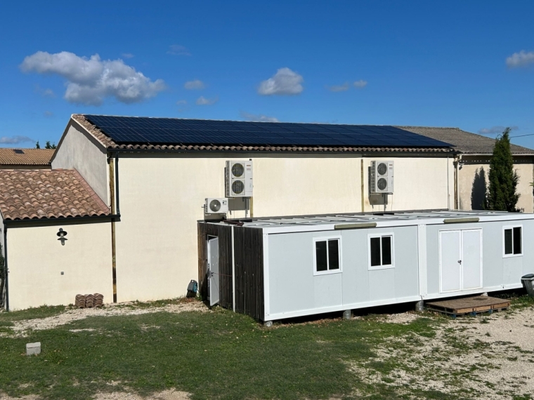 Installation photovoltaïque près de Avignon, Montélimar, Éconergies